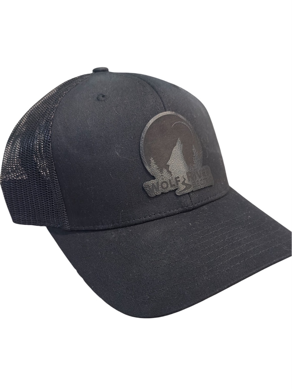 Wolf River Electric Black Trucker Hat